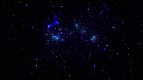 4K  Galaxy Nebula Motion Background Stock Footage 230040050