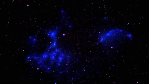 4K  Galaxy Nebula Motion Background Stock Footage 230040159