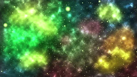4K  Galaxy Nebula Motion Background Stock Footage 230041712