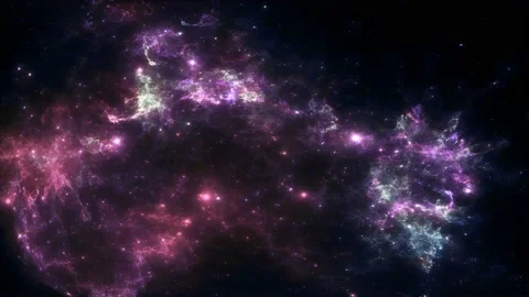 4K  Galaxy Nebula Motion Background Stock Footage 230042164