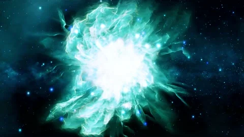 4K  Galaxy Nebula Motion Background Stock Footage 230042176
