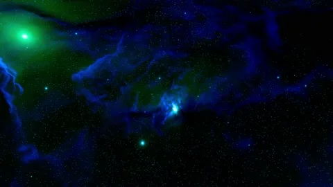4K  Galaxy Nebula Motion Background Stock Footage 230042317