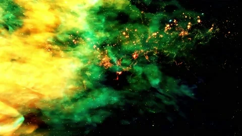 4K  Galaxy Nebula Motion Background Stock Footage 230044878
