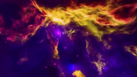 4K  Galaxy Nebula Motion Background Stock Footage 230045799