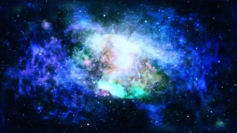 4K  Galaxy Nebula Motion Background Stock Footage 230046676