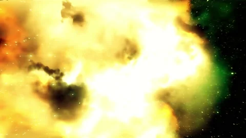 4K  Galaxy Nebula Motion Background Stock Footage 230049174