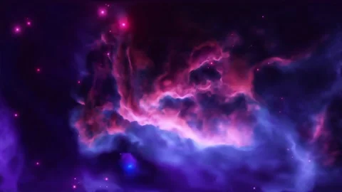 4K  Galaxy Nebula Motion Background Stock Footage 230059964