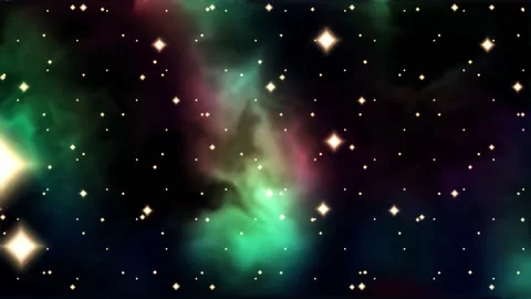 4K  Galaxy Nebula Motion Background Stock Footage 230061466
