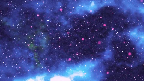 4K  Galaxy Nebula Motion Background Stock Footage 230080383