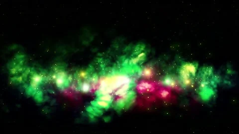 4K  Galaxy Nebula Motion Background Stock Footage 230080722