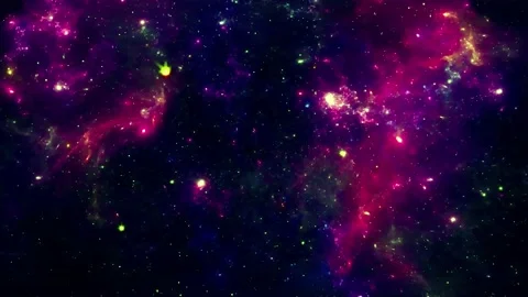 4K  Galaxy Nebula Motion Background Stock Footage 231047517