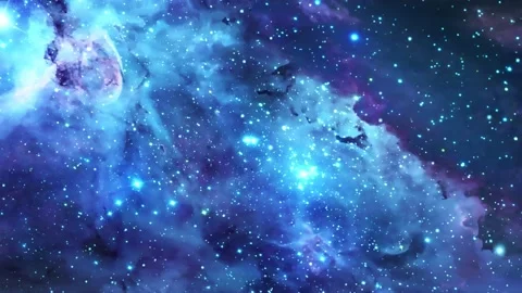 4K  Galaxy Nebula Motion Background Stock Footage 231050304