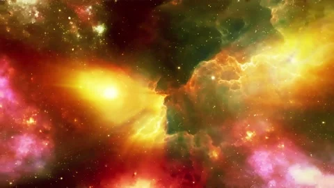 4K  Galaxy Nebula Motion Background Stock Footage 231050331