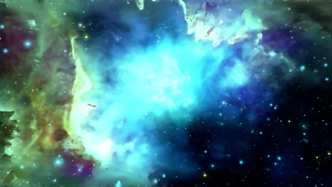 4K  Galaxy Nebula Motion Background Stock Footage 231054375