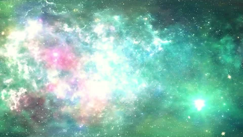 4K  Galaxy Nebula Motion Background Stock Footage 231054503