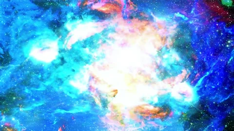 4K  Galaxy Nebula Motion Background Stock Footage 231058110