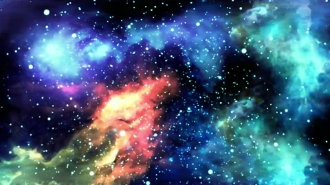 4K  Galaxy Nebula Motion Background Stock Footage 231072653