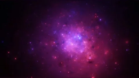 4K  Galaxy Nebula Motion Background Stock Footage 231075321