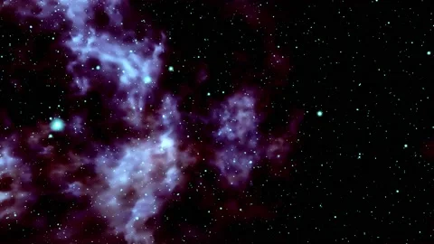 4K  Galaxy Nebula Motion Background Stock Footage 231077924