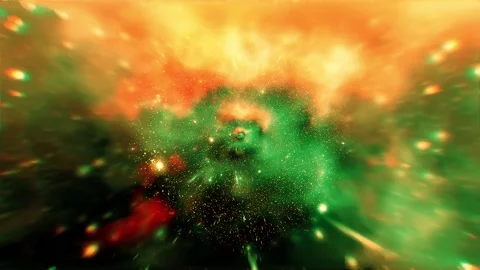 4K  Galaxy Nebula Motion Background Stock Footage 231078547