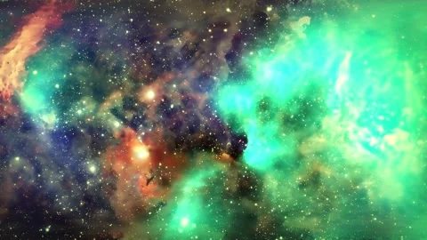 4K  Galaxy Nebula Motion Background Stock Footage 231079153