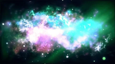4K  Galaxy Nebula Motion Background Stock Footage 231079180