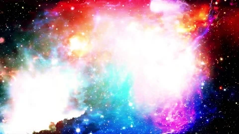 4K  Galaxy Nebula Motion Background Stock Footage 231080356