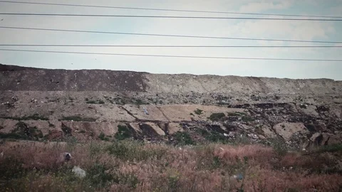 4k Garbage Dump in Chisinau 스톡 동영상 76702666