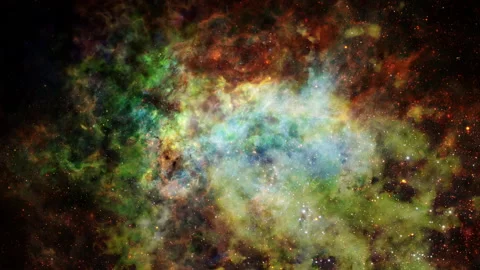 4k Gas Clusters Space Nebula Видео 201686125