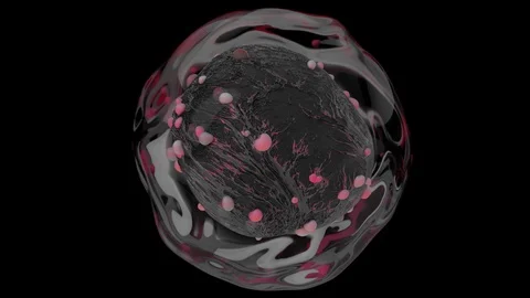 4K Genetically Modified Alien Cell. | Stock Video | Pond5