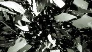 4K Glass Breaking Slow Motion And Motion Blur Stock Footage