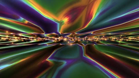 4k Glitter Colorful Rays Horizontal Motion Background 스톡 동영상 273122794