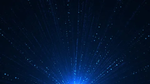 4K Glitter particle motion in cyber space. tunnel texture for futuristic digital Stock Footage 293754424