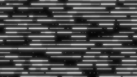4k Glow Horizontal Strip Moving Abstract Background Seamless Loop - Black&amp;White Stock Footage 143340846
