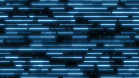 4k Glow Horizontal Strip Moving Abstract Background Seamless Loop - Blue Stock Footage 143340852