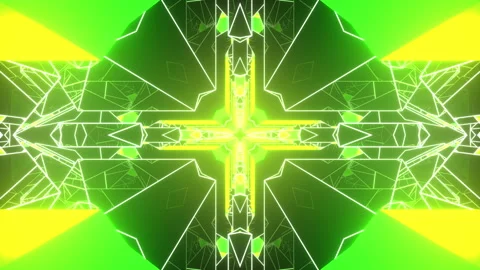 4k Glow Tunnel. Vj Loop Видео 155202441