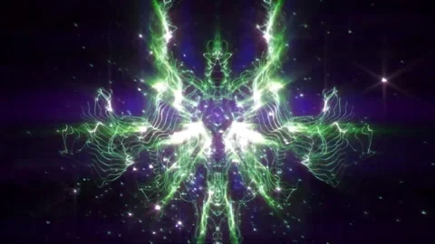 4k Glowing Colorful Energetic  Strings Waving Animation Background Stock-Footage 273122899