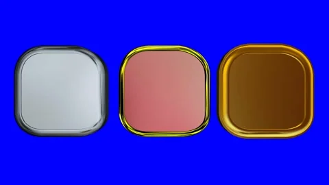 4k glowing colorful rectangles shape animation Stock-Footage 263898791