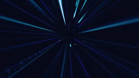 4k glowing different colors neon light rays tunnel motion background 스톡 동영상 261363526