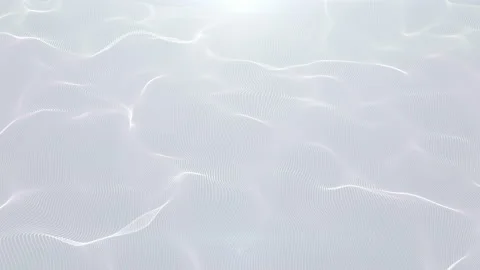 4K Glowing dots surface. Wavy structure .Glow particles. Video stock 112284963
