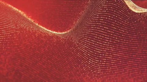 4k Glowing Net Waving Motion Background Stock Footage 319007225