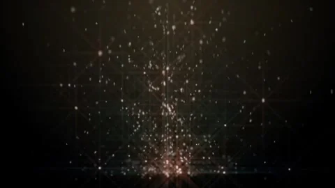 4k Glowing Overlay Particles Motion Background Stock Footage 328548548