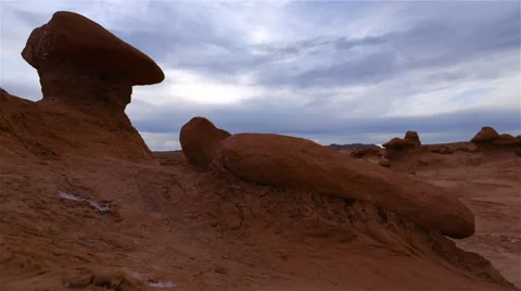 4K Goblin Valley Time Lapse Video stock 42970775