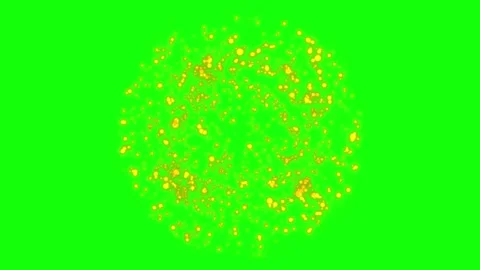 4K Gold Explosion effect. Festive Fireworks. Isolated on alpha channel.  Stock Footage 257344176