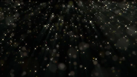 4K Gold Explosion effect. Festive Fireworks. Isolated on black background. Stock Footage 304216501