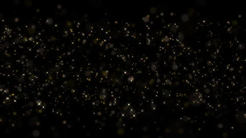 4K Gold Explosion effect. Festive Fireworks. Isolated on black background. Stock Footage 304216930