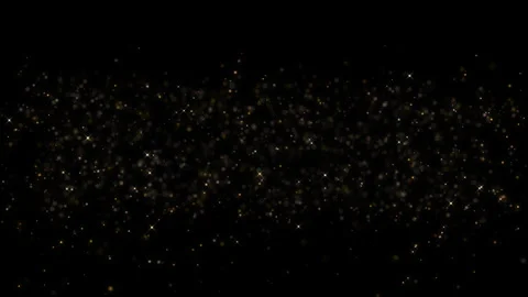 4K Gold Explosion effect. Festive Fireworks. Isolated on black background. Stock Footage 304216932