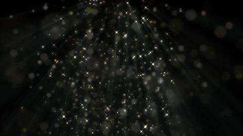 4K Gold Explosion effect. Festive Fireworks. Isolated on black background. Stock Footage 304217025