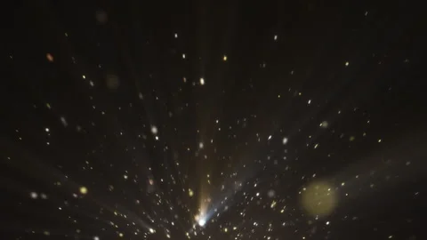 4K Gold Explosion effect. Festive Fireworks. Isolated on black background. Stock Footage 304217490