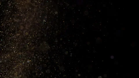 4K Gold Explosion effect. Festive Fireworks. Isolated on black background. Stock Footage 304218650